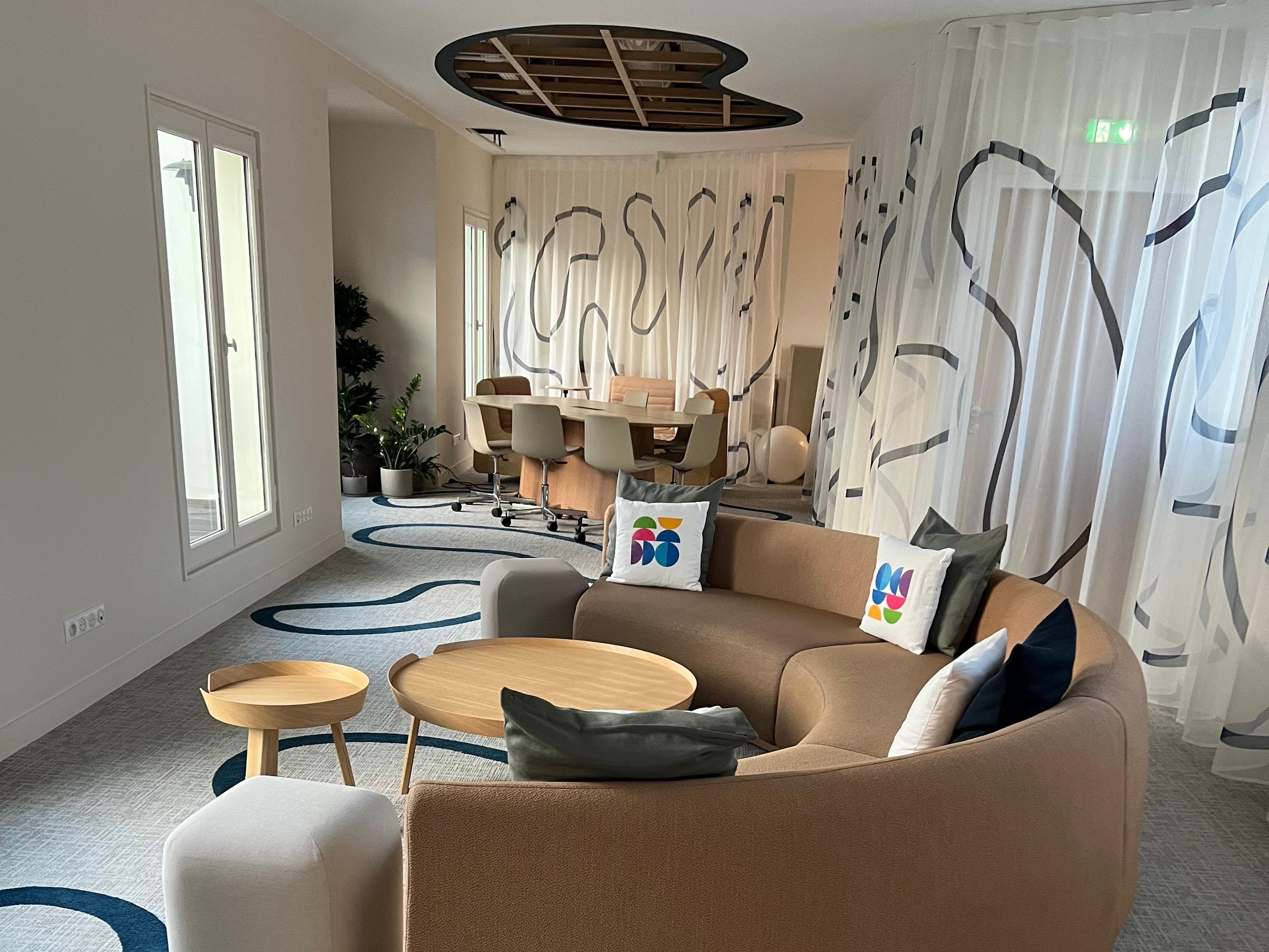 Transformation du salon moderne